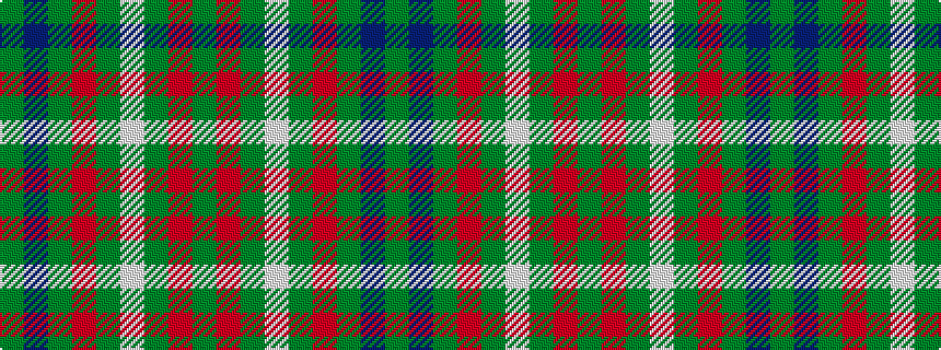 idealised woven sample of pattern GBGRGWGRG