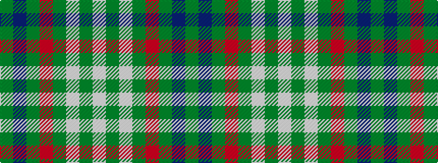 idealised woven sample of pattern GBGRGWGW
