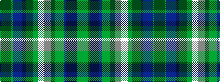 idealised woven sample of pattern GBGW