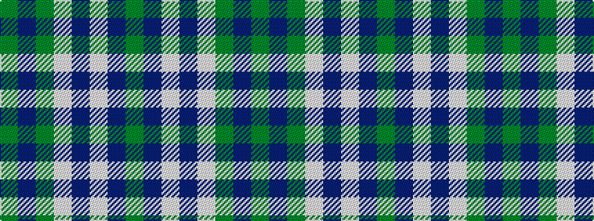 idealised woven sample of pattern GBGWBWBG