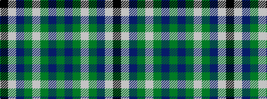 idealised woven sample of pattern GBGWGBWK