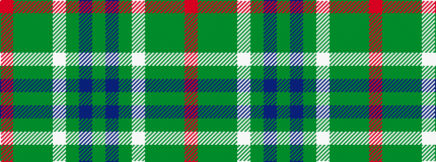 idealised woven sample of pattern GBGWGGGR