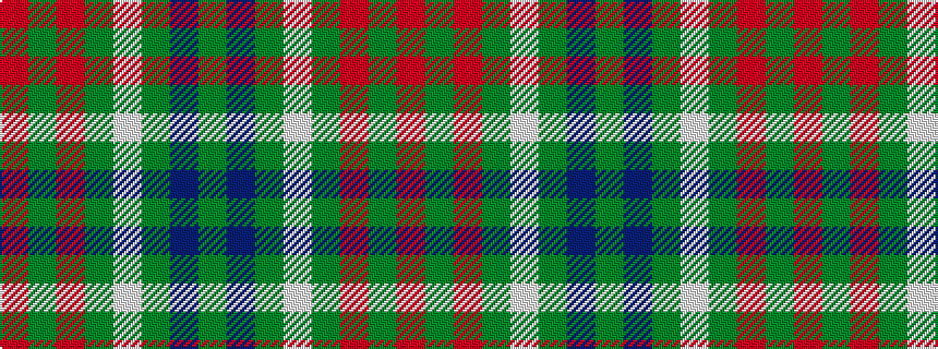idealised woven sample of pattern GBGWGRGR