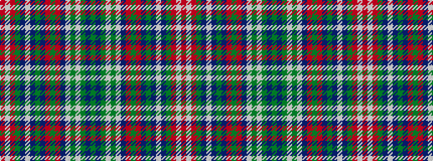 idealised woven sample of pattern GBGWGWBRGRBGBWBGRWR