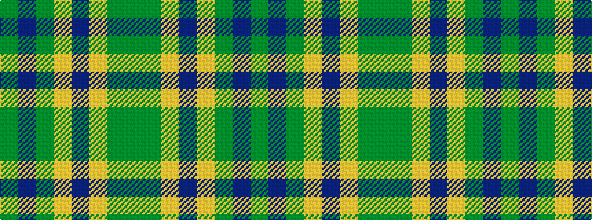 idealised woven sample of pattern GBGYBYGG