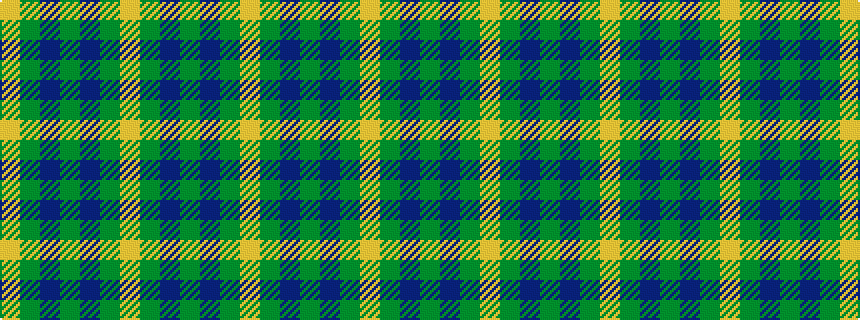 idealised woven sample of pattern GBGYGBGBGY