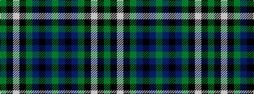 idealised woven sample of pattern GBKBGKWKG