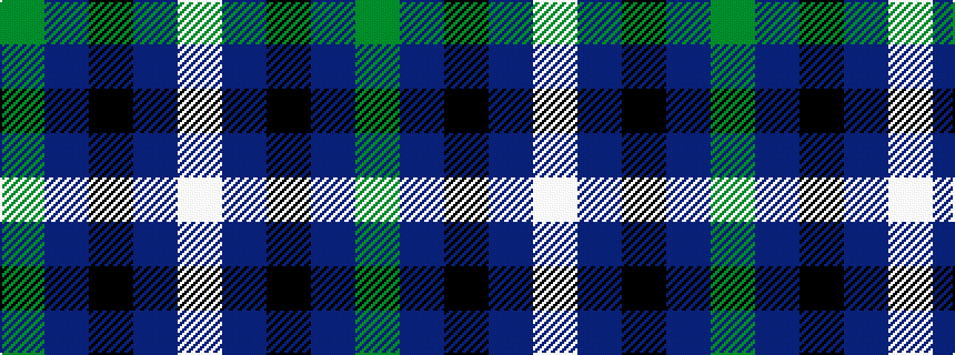 idealised woven sample of pattern GBKBW