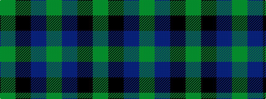 idealised woven sample of pattern GBKG
