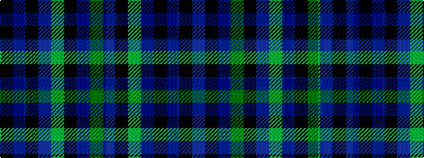 idealised woven sample of pattern GBKGBKBK
