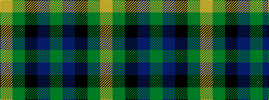 idealised woven sample of pattern GBKGY