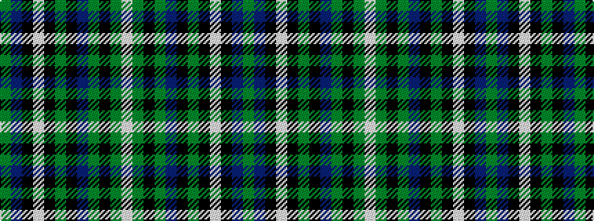 idealised woven sample of pattern GBKWKGKBGKGW