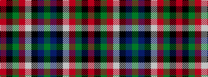 idealised woven sample of pattern GBKWRGKR