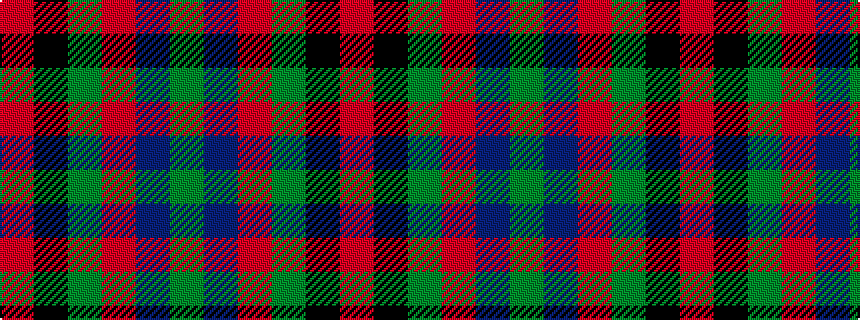 idealised woven sample of pattern GBRGKR