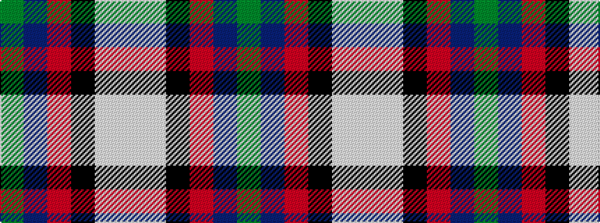 idealised woven sample of pattern GBRKWW