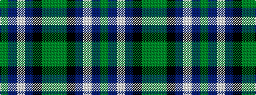 idealised woven sample of pattern GBWBKGG