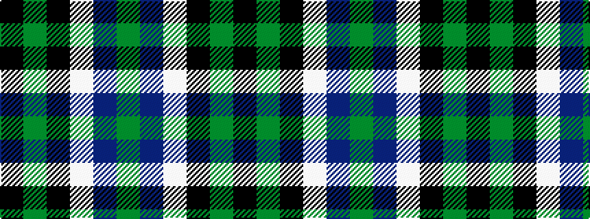 idealised woven sample of pattern GBWKGK