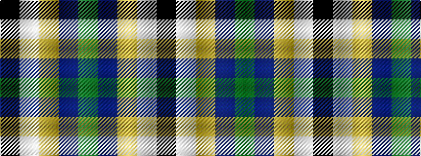idealised woven sample of pattern GBYWK