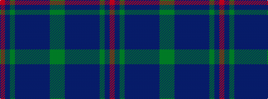 idealised woven sample of pattern GGBBBBBBBGBR