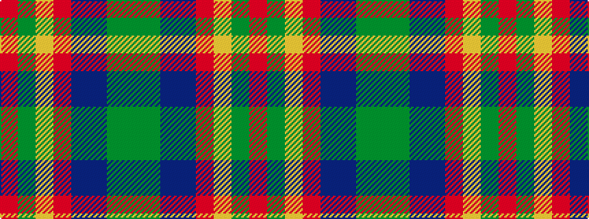 idealised woven sample of pattern GGBBRYGR