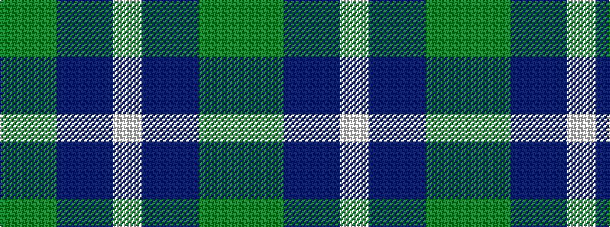 idealised woven sample of pattern GGBBW