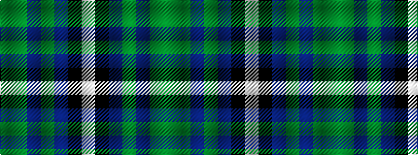 idealised woven sample of pattern GGBGBKW