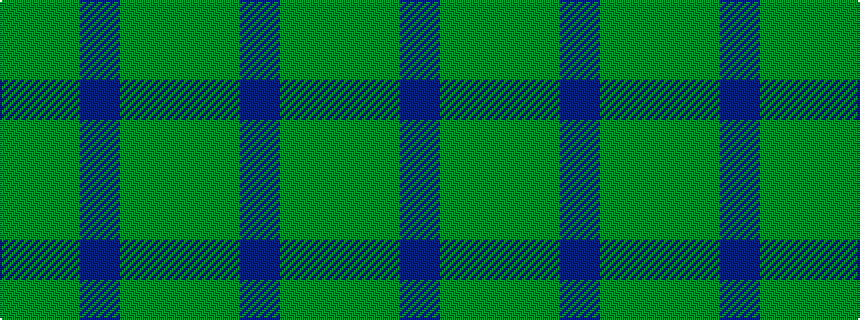 idealised woven sample of pattern GGBGG