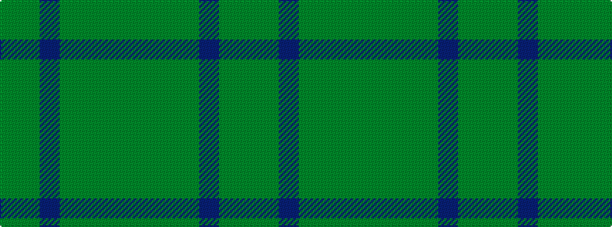 idealised woven sample of pattern GGBGGGG