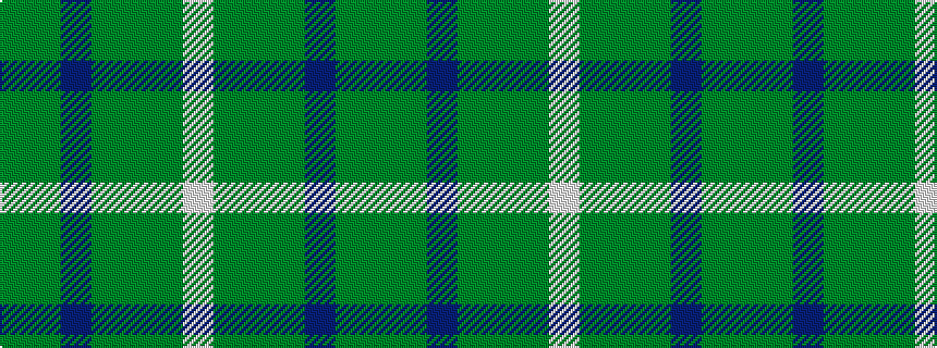 idealised woven sample of pattern GGBGGGW