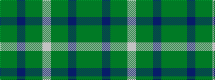 idealised woven sample of pattern GGBGGW