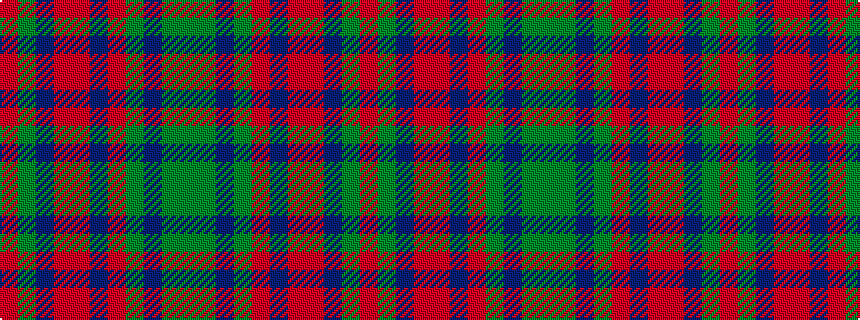 idealised woven sample of pattern GGBGRBRRBGR