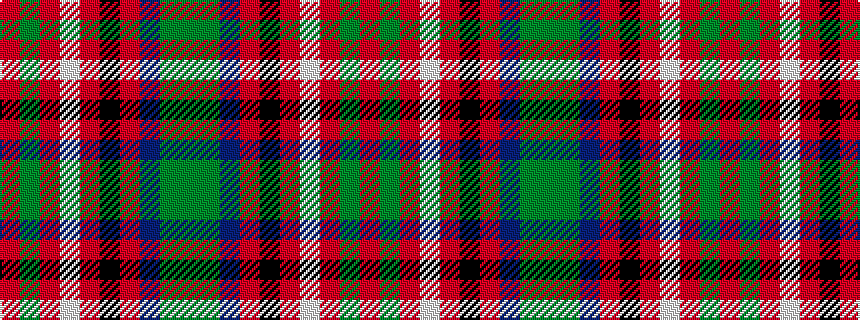 idealised woven sample of pattern GGBRKRWRGR