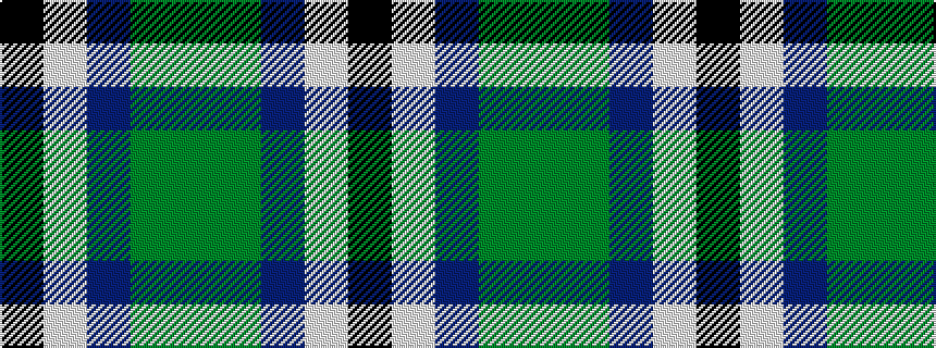 idealised woven sample of pattern GGBWK