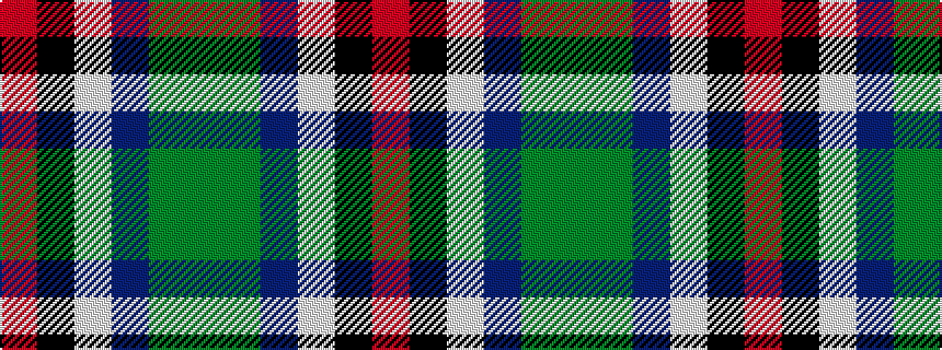 idealised woven sample of pattern GGBWKR