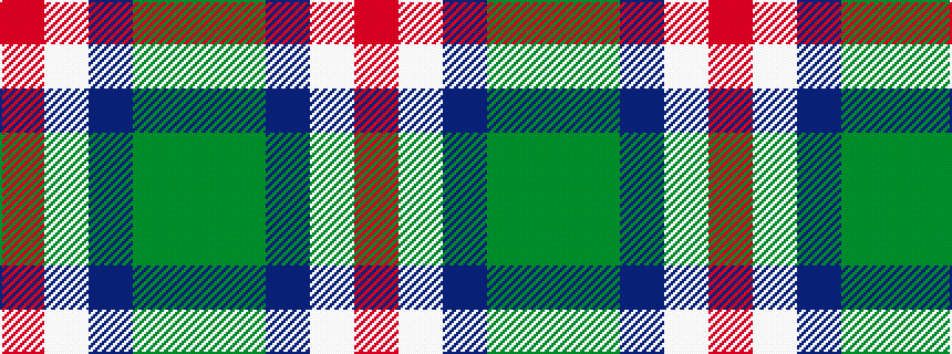 idealised woven sample of pattern GGBWR