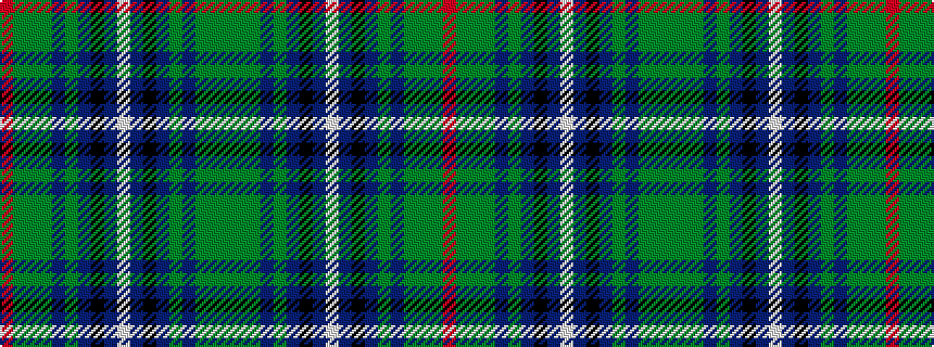 idealised woven sample of pattern GGGBGBKBWBKBGBGGGR