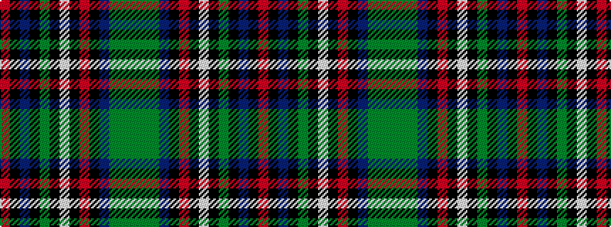 idealised woven sample of pattern GGGBKRKWKGKBKR