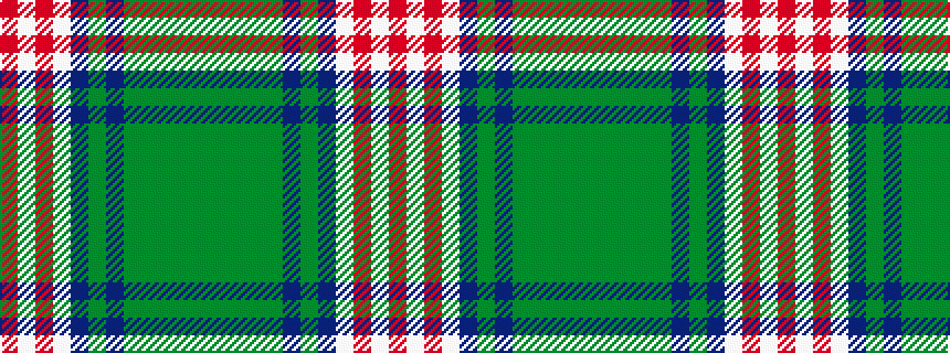 idealised woven sample of pattern GGGGGBGBWRWR
