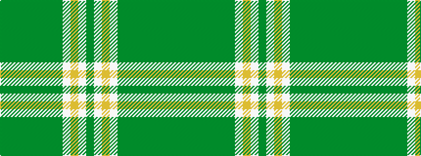 idealised woven sample of pattern GGGGGGGGWYWG