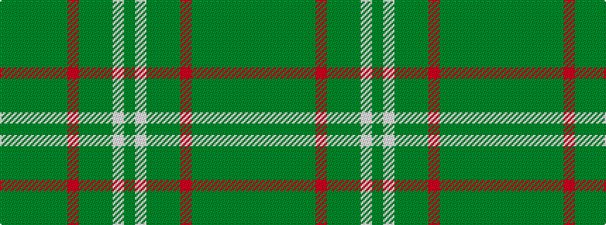 idealised woven sample of pattern GGGGGGRGGGWG