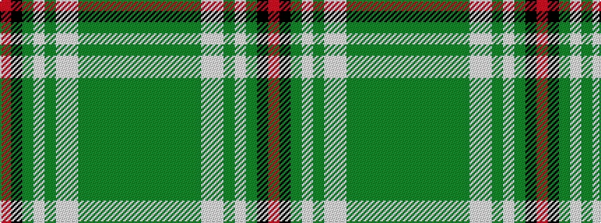 idealised woven sample of pattern GGGGGGWWGWGKR