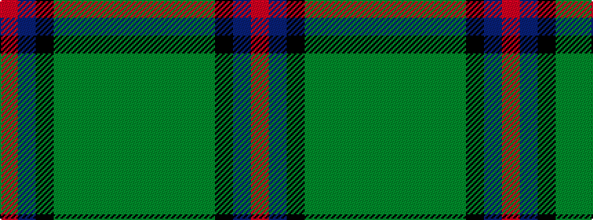idealised woven sample of pattern GGGGGKBR