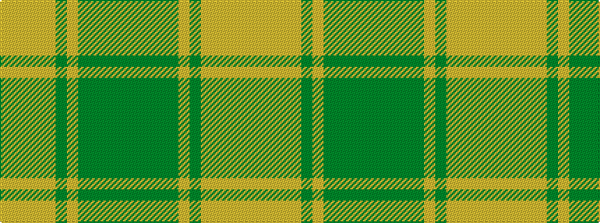 idealised woven sample of pattern GGGGGYGYYYYY