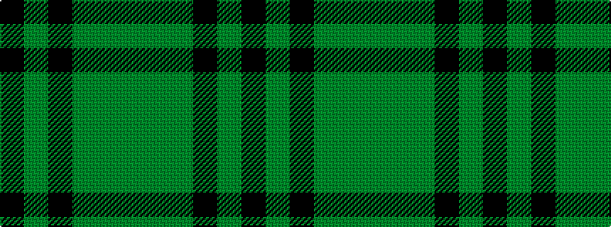 idealised woven sample of pattern GGGKGK