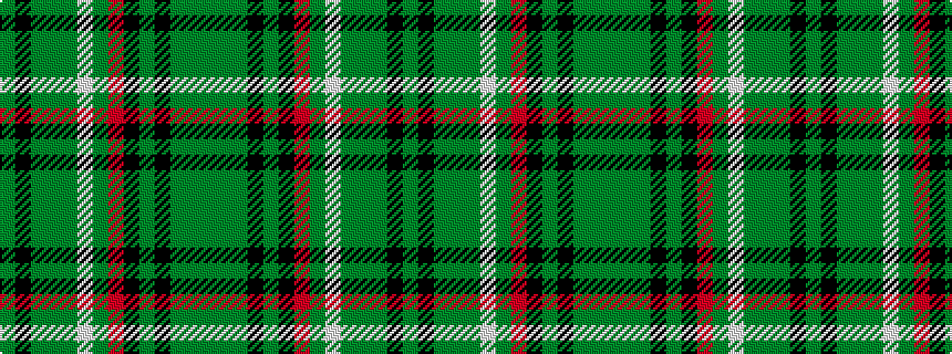 idealised woven sample of pattern GGGKGKRGWGGGKG