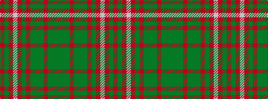 idealised woven sample of pattern GGGRGGGRGRWRGR
