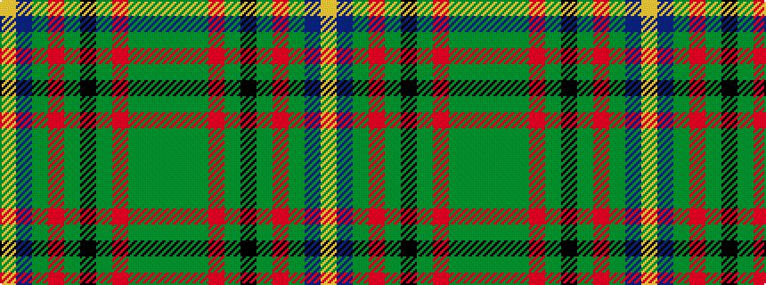 idealised woven sample of pattern GGGRGKGRGBY