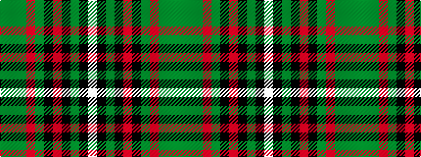 idealised woven sample of pattern GGGRGKRKGKW