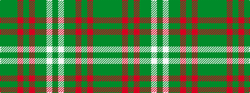 idealised woven sample of pattern GGGRGRGGWG