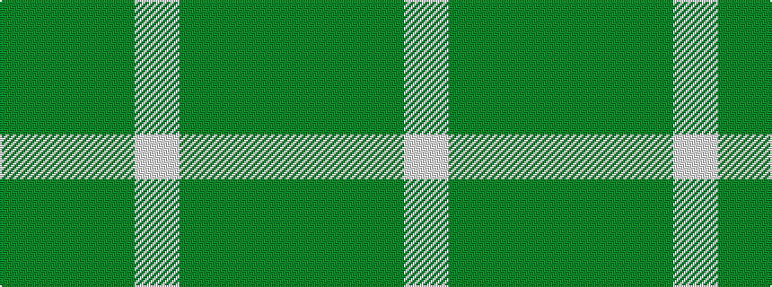idealised woven sample of pattern GGGW